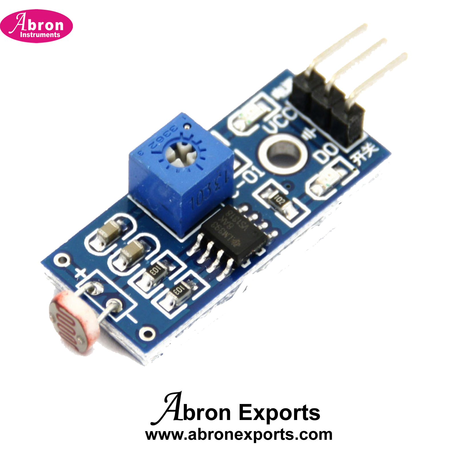 Electronic Curcit Spare Light Sensor With Plate Bread Board Connector Abron AE-1224SLT 